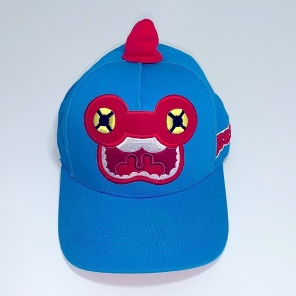 Elstinko Rusty youth hat.  Adjustable baseball hat. Blue &‎ red.  K-pop.